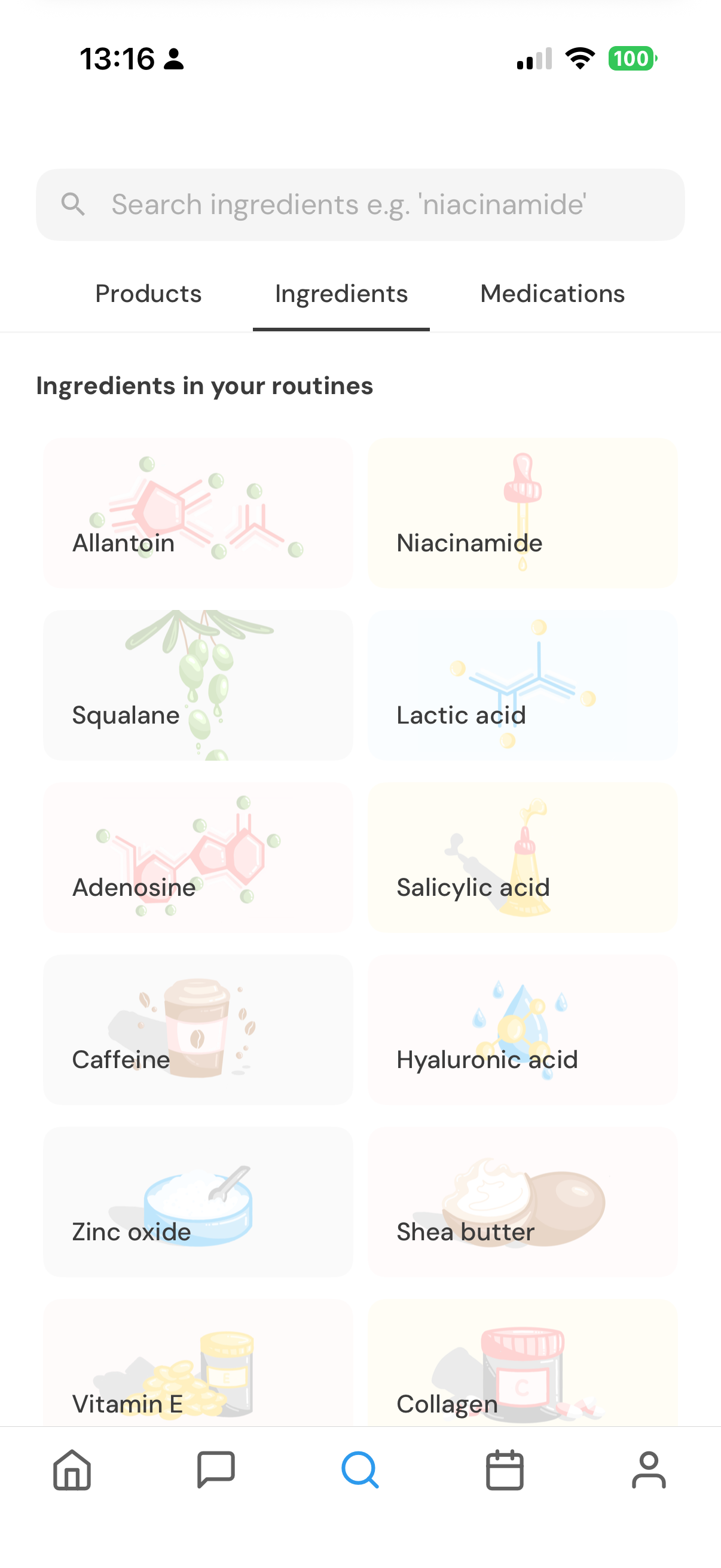 Clear ingredient discovery